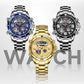 Frendorf | ChronoElite | Herrenarmbanduhr | Stilvoll und Militärisch | Wasserdicht und Luxus