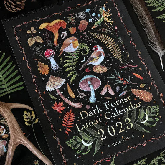 Frendorf | 2024 Dunkler Wald Mondkalender