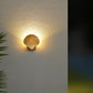 Frendorf | ShellBright LED Wandleuchte | Kreatives Muscheldesign | Aluminium | Wasserdicht | Außenbeleuchtung