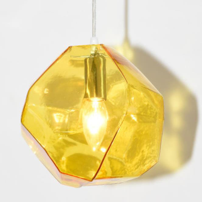 Frendorf | Glasvara Pendelleuchte | Modernes Glasdesign | Unregelmäßige Form | Wohnzimmerlicht