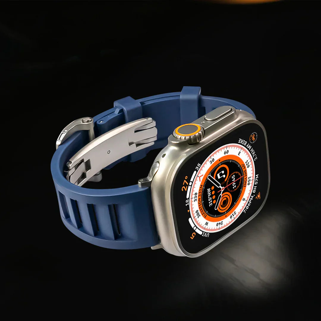 Frendorf | FKM Butterfly Schnalle Band für Apple Watch