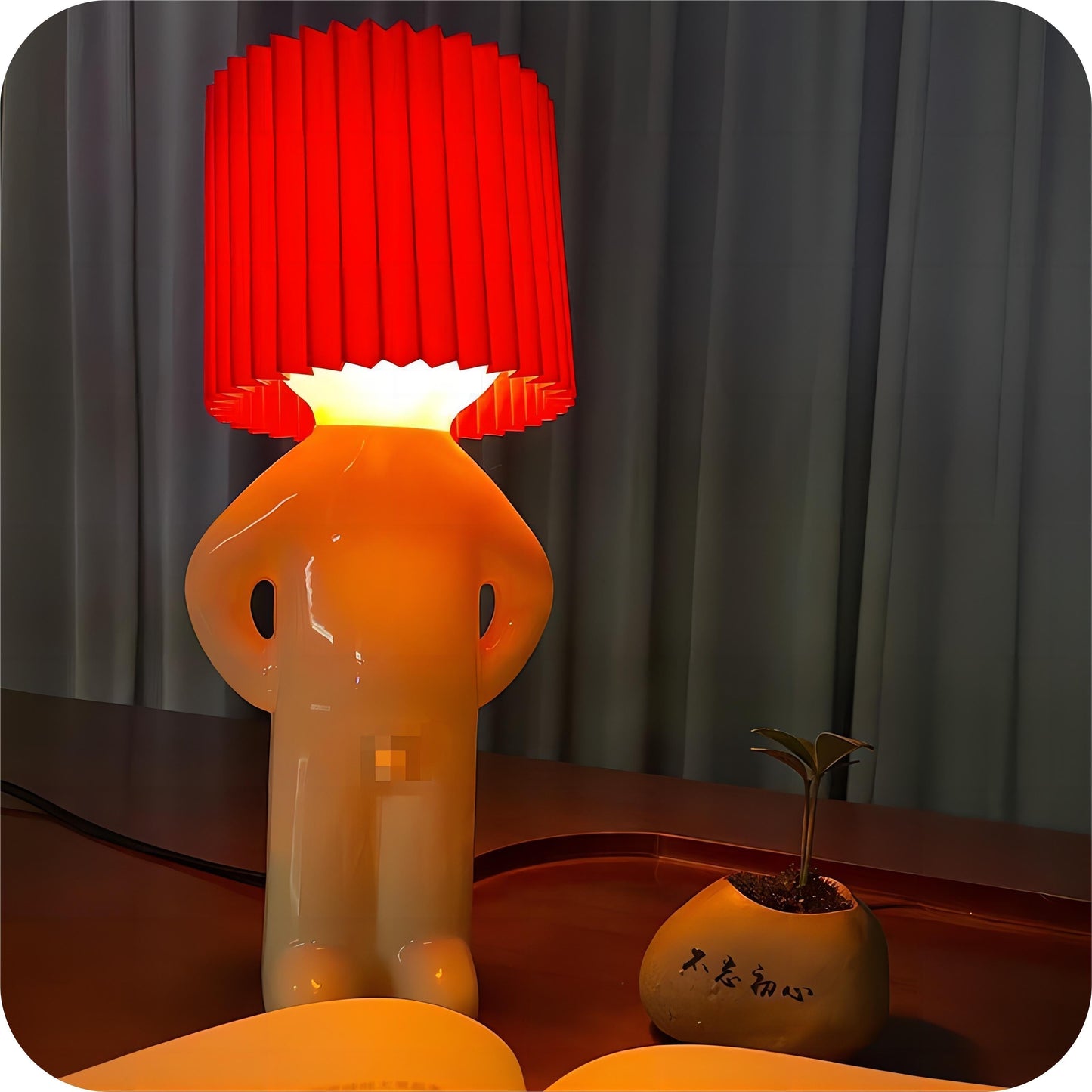 Lustige kabellose Lampe | Lange Batterielebensdauer - Milla