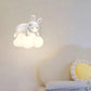 Frendorf | CuddleBright LED Wandleuchte für Kinder | Dimmbare Helligkeit | Bär & Hase Design | Nordic Stil