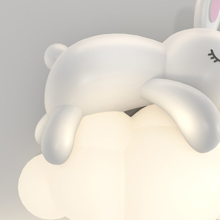 Frendorf | CuddleBright LED Wandleuchte für Kinder | Dimmbare Helligkeit | Bär & Hase Design | Nordic Stil