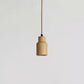 Frendorf | LumeWood Zylinder Pendelleuchte | Kleines Holzdesign | 1-Licht | Minimalistisches Design | Für Zuhause und Büro