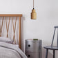 Frendorf | LumeWood Zylinder Pendelleuchte | Kleines Holzdesign | 1-Licht | Minimalistisches Design | Für Zuhause und Büro
