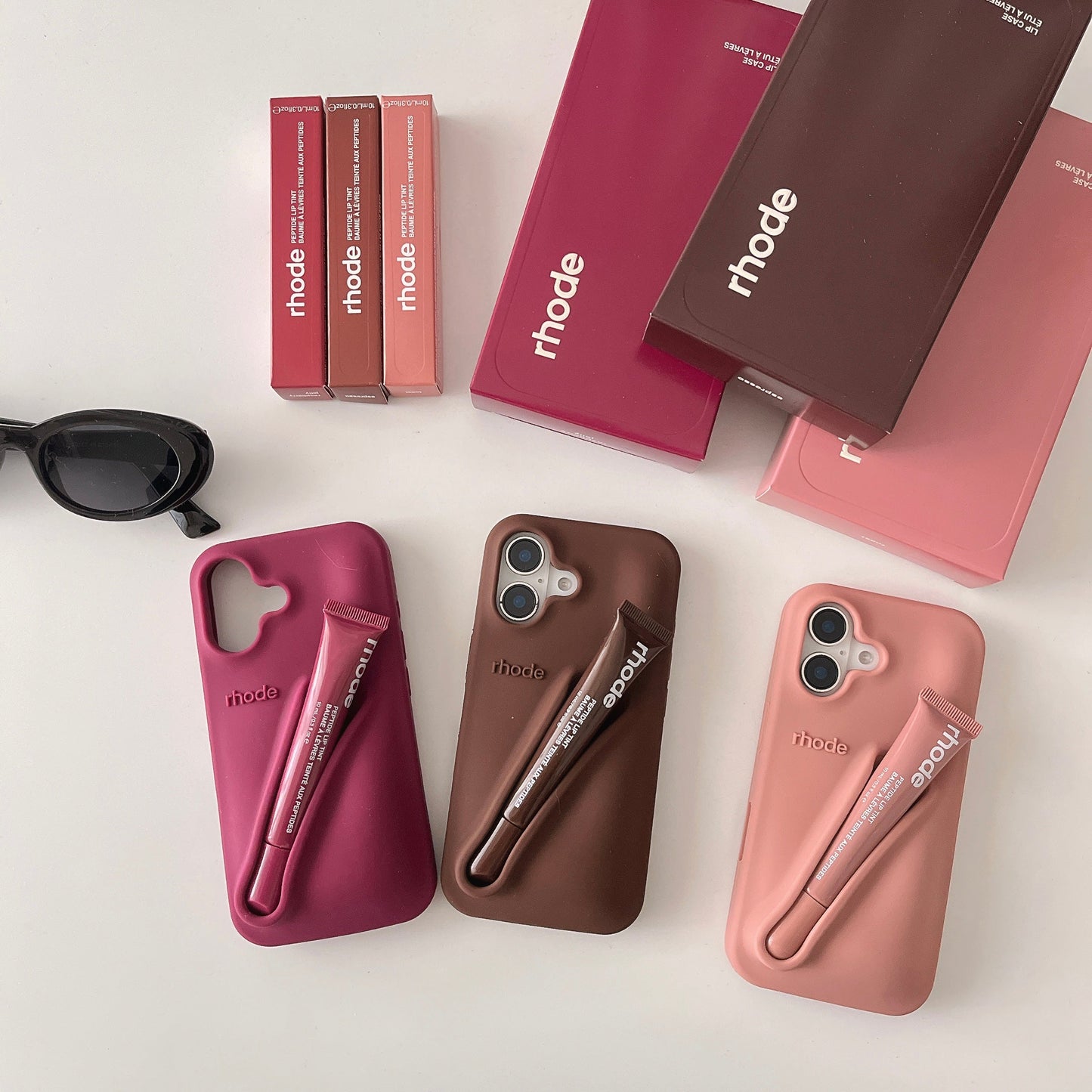 Frendorf |  3D Silikon Lippenstift Handyhülle für iPhone