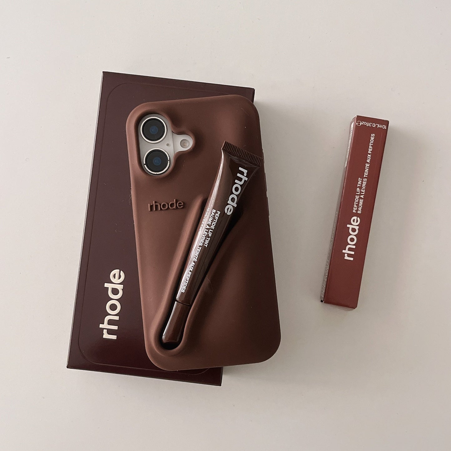 Frendorf |  3D Silikon Lippenstift Handyhülle für iPhone