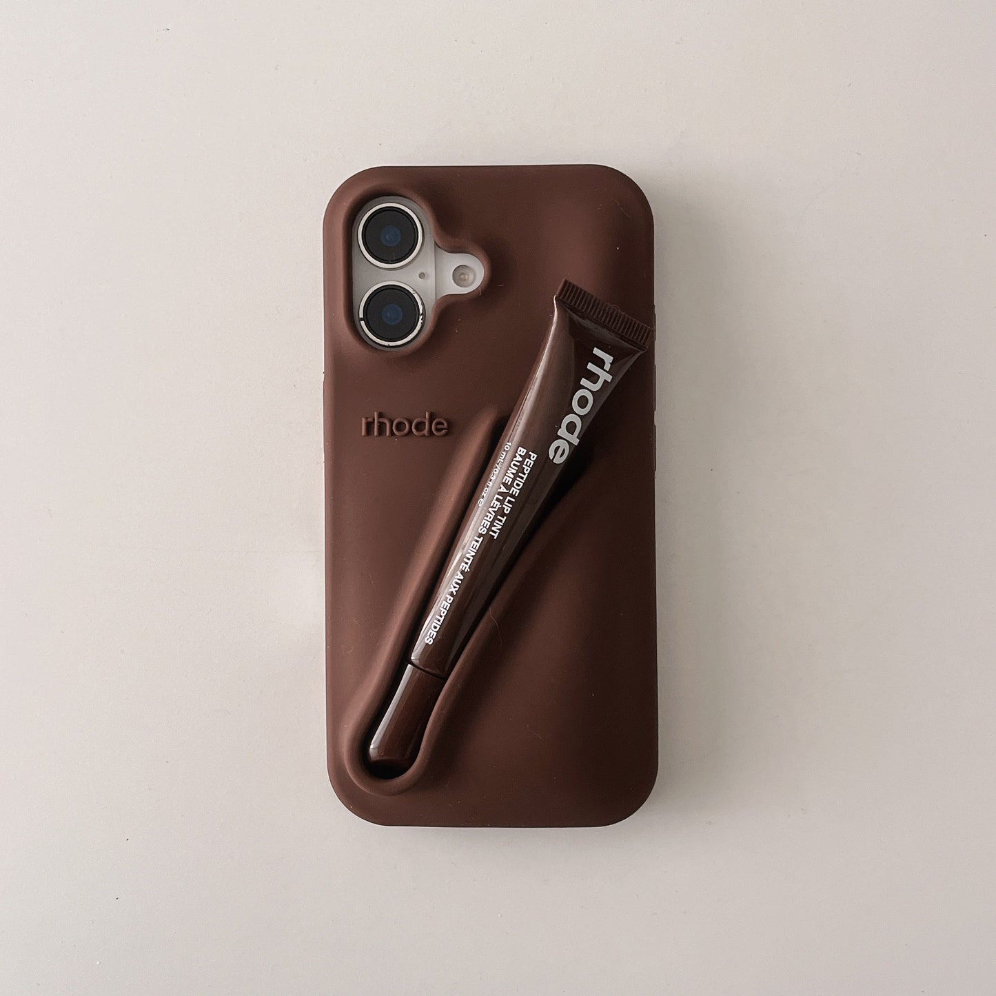 Frendorf |  3D Silikon Lippenstift Handyhülle für iPhone