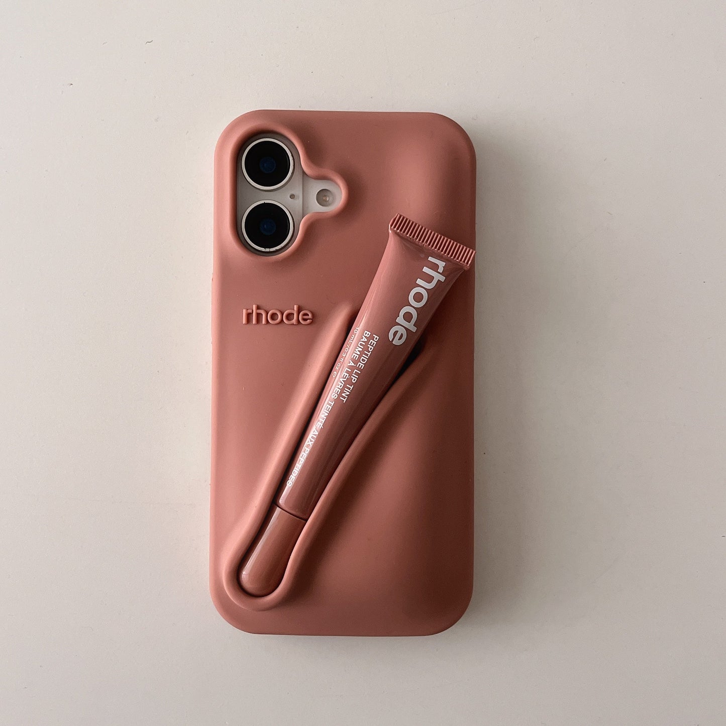 Frendorf |  3D Silikon Lippenstift Handyhülle für iPhone