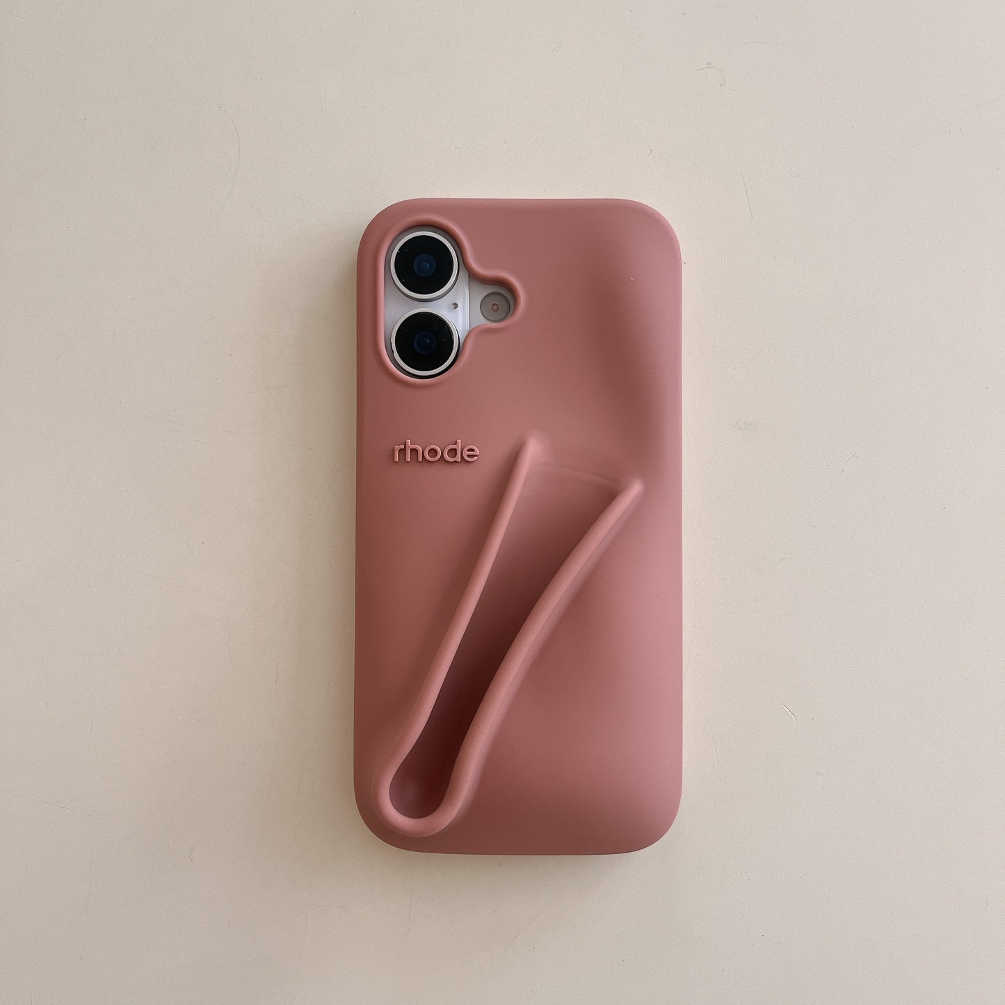 Frendorf |  3D Silikon Lippenstift Handyhülle für iPhone