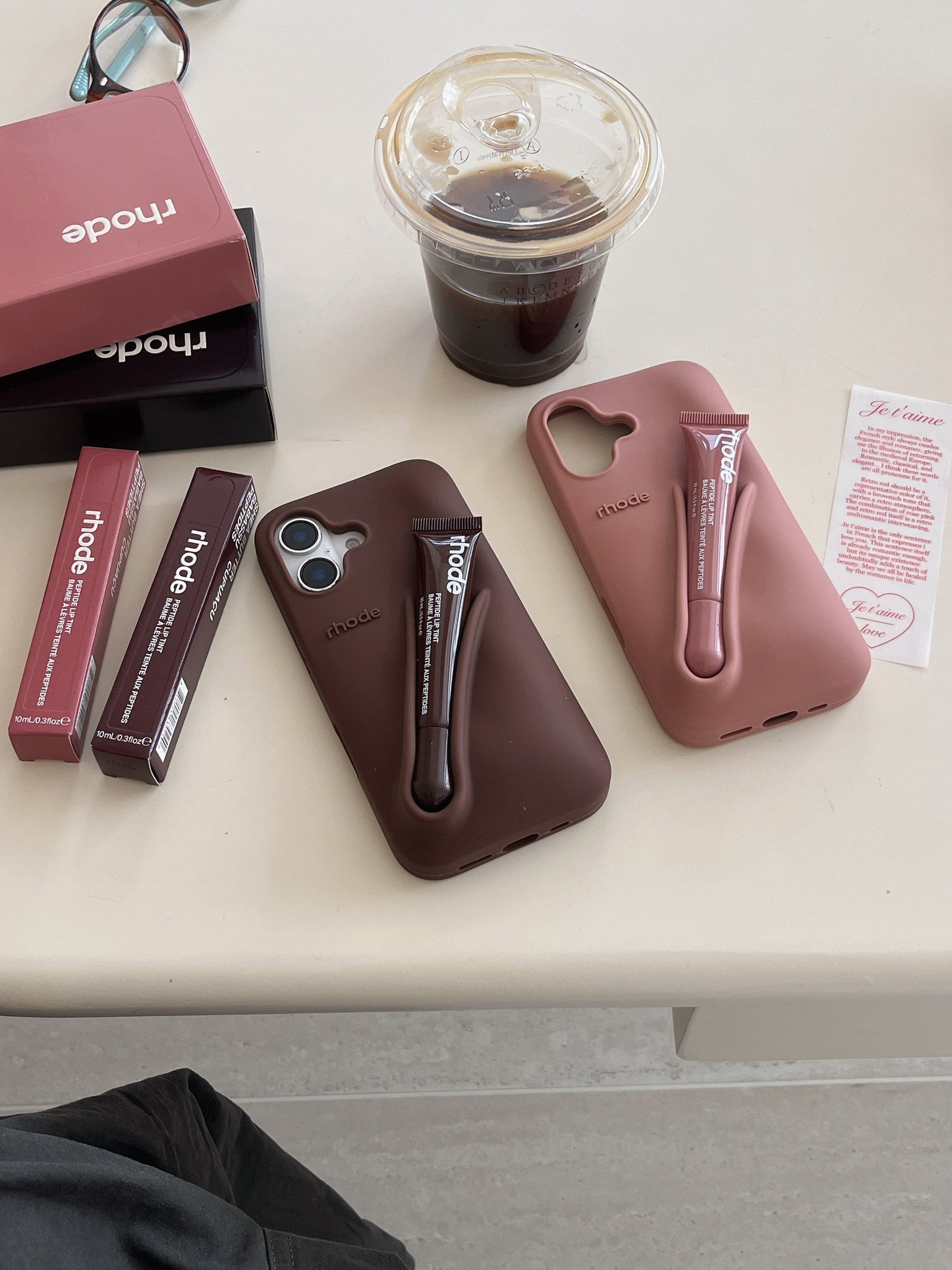 Frendorf |  3D Silikon Lippenstift Handyhülle für iPhone