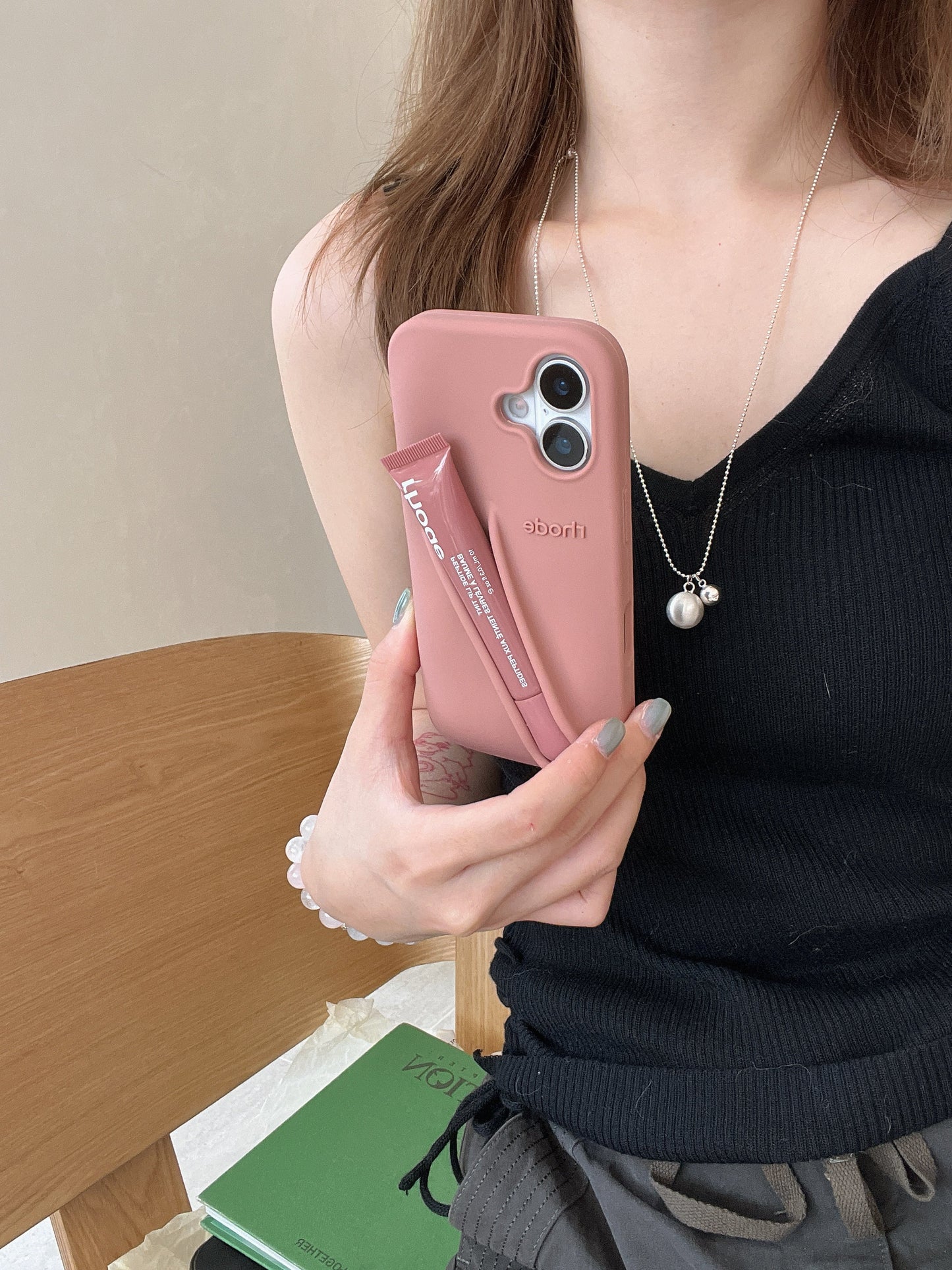 Frendorf |  3D Silikon Lippenstift Handyhülle für iPhone