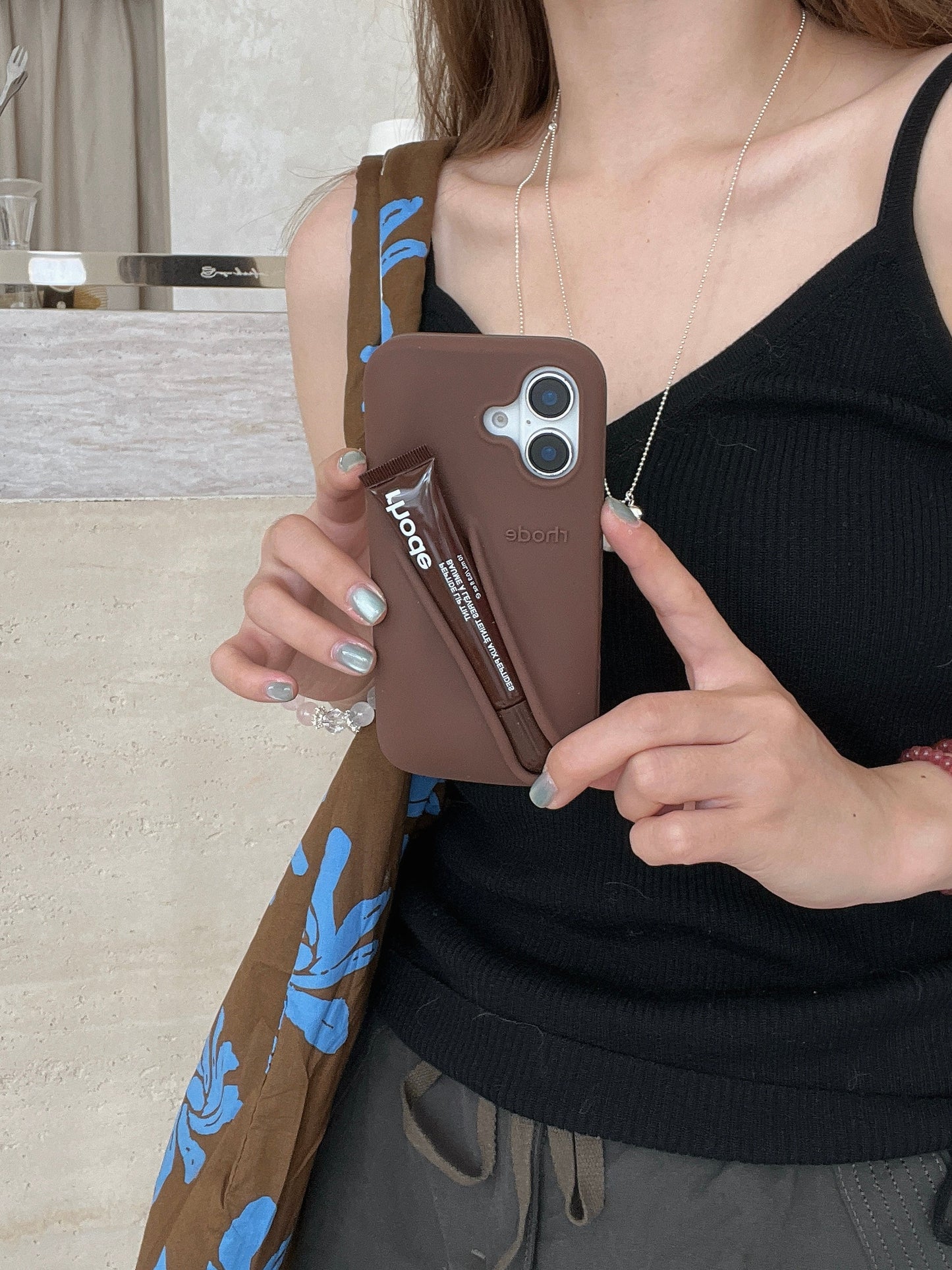 Frendorf |  3D Silikon Lippenstift Handyhülle für iPhone