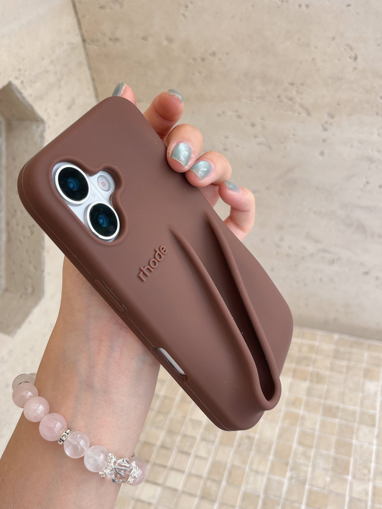 Frendorf |  3D Silikon Lippenstift Handyhülle für iPhone