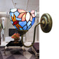 Frendorf | 1 Lamp Wandlamp Sconces Victoriaanse Kom Geel Glas Juffer Patroon Wandverlichting in Messing