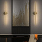 Moderne Lineare LED Wandleuchte - Gold