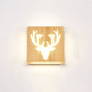Frendorf | Vierkant Uitsparing Woonkamer Wandlamp Houten LED Hedendaagse Muur Gemonteerd Licht