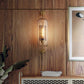 Frendorf | Pill Kapsel Wandverlichting Modernisme Helder Glas 1-Lamp Badkamer Wandlamp Sconces met Binnen Mesh Scherm