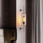 Frendorf | Pill Kapsel Wandverlichting Modernisme Helder Glas 1-Lamp Badkamer Wandlamp Sconces met Binnen Mesh Scherm