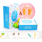 Frendorf | Baby Handabdruck Set mit Ton – Fußabdruck Erinnerung DIY