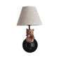 Frendorf | Lieve Huisdier Kat Wandlamp Één Licht Hars Façade Licht met Bloemenschaduw voor Studiekamer