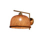 Frendorf | Bamboo Criss-Cross Woven Wall Lantern Chinesischer Stil 1 Glühbirne Holz Wandmontierte Lichtquelle