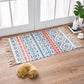 Funky Schlafzimmer Teppich Mehrfarbiger Musterteppich Baumwolle Waschbar Innenraumteppich