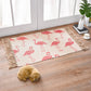 Funky Schlafzimmer Teppich Mehrfarbiger Musterteppich Baumwolle Waschbar Innenraumteppich