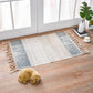 Funky Schlafzimmer Teppich Mehrfarbiger Musterteppich Baumwolle Waschbar Innenraumteppich