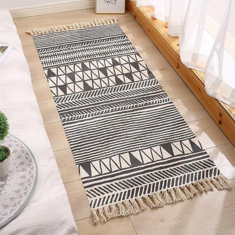 Frendorf | Ungewöhnlicher Bohemia Teppich Multi Farbiger Blumen Teppich Haustierfreundlich Maschinenwaschbar Teppich für Zimmer