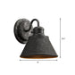 Frendorf | Metalen Antiek Zilveren Wandlamp Conus 1-Licht Industriële Wandverlichting voor Slaapkamer