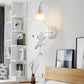 Frendorf | Moderne Witte Wandlamp Klokschaduw 1 Kop Metaal Wandlamp met Engel voor Kinderkamer