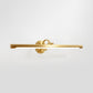 Frendorf | Stabförmige Powder Room LED Wandbeleuchtung Ideen Einfachheit Metall Gold Vanity Wandleuchte Licht