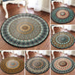 Traditioneller Multi Color Marokkanischer Teppich Polypropylen Mandala Teppich Anti-Rutsch Maschinenwaschbar Fleckenresistenter Teppich für Rom