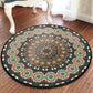 Traditioneller Multi Color Marokkanischer Teppich Polypropylen Mandala Teppich Anti-Rutsch Maschinenwaschbar Fleckenresistenter Teppich für Rom