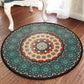 Traditioneller Multi Color Marokkanischer Teppich Polypropylen Mandala Teppich Anti-Rutsch Maschinenwaschbar Fleckenresistenter Teppich für Rom