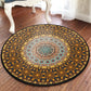 Traditioneller Multi Color Marokkanischer Teppich Polypropylen Mandala Teppich Anti-Rutsch Maschinenwaschbar Fleckenresistenter Teppich für Rom