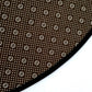 Retro Dunkel Farbiger Marokkanischer Teppich Polypropylen Mandala Muster Teppich Waschbar Rutschfest Haustierfreundlicher Teppich für Wohnraum