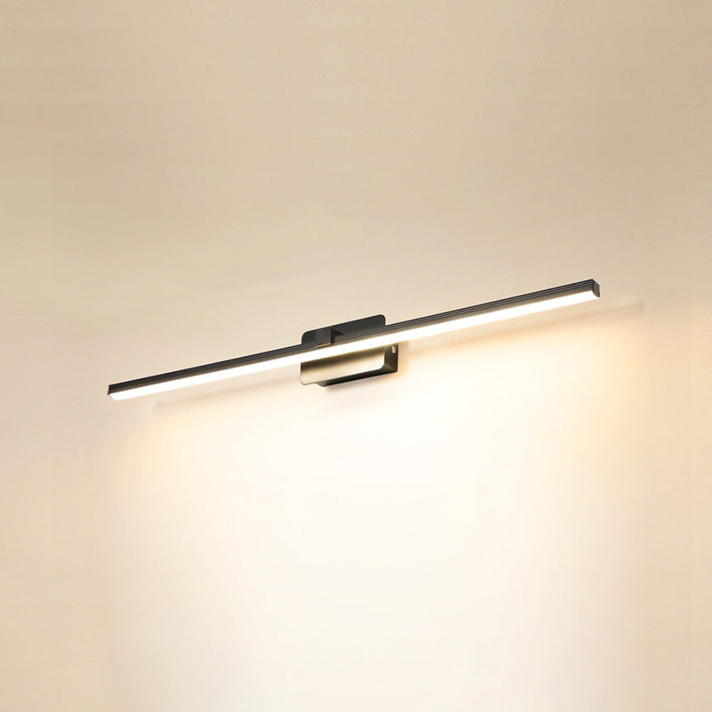Frendorf | Minimalismus Linear Geformte Wandlampe LED Sconce Metall Gäste-WC Wandbeleuchtung Fixture