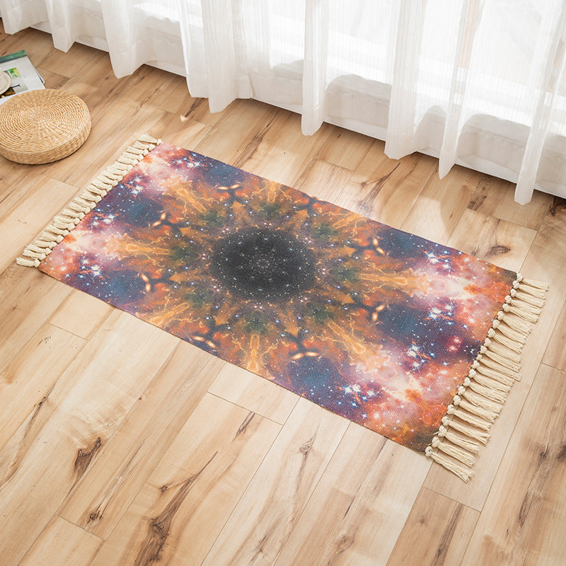 Frendorf | Vivid Plant Strick Teppich Mehr Farben Modern Teppich Synthetisch Haustierfreundlicher Teppich für Gästezimmer