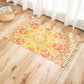 Frendorf | Vivid Plant Strick Teppich Mehr Farben Modern Teppich Synthetisch Haustierfreundlicher Teppich für Gästezimmer