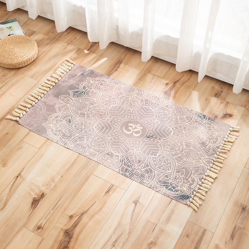 Frendorf | Vivid Plant Strick Teppich Mehr Farben Modern Teppich Synthetisch Haustierfreundlicher Teppich für Gästezimmer