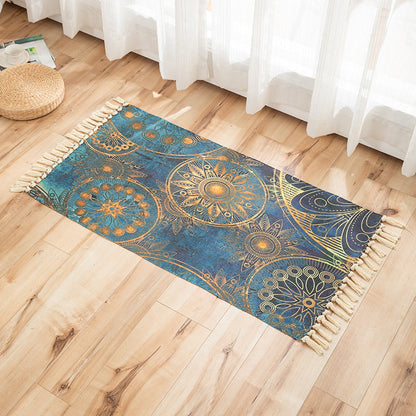 Frendorf | Vivid Plant Strick Teppich Mehr Farben Modern Teppich Synthetisch Haustierfreundlicher Teppich für Gästezimmer