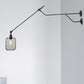 Frendorf | 1 Lichtmetalen Wandlamp Industrieel Zwart Cilinder/Fles Schaduw Binnen Wandlamp Lichtarmatuur