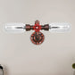 Frendorf | Wetterkupfer 2-Licht Wandleuchte Licht Industriell Klarglas Oval Wandleuchte mit Rohrdesign