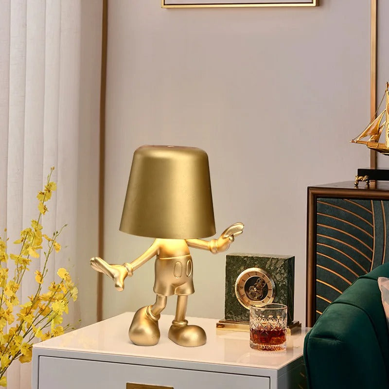 Frendorf | LumaTouch Drahtlose Touch Tischlampe – Elegante & Verstellbare Beleuchtung