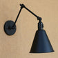 Frendorf | Cone Eettafel Wandlamp Antiek Stijlvol Smeedijzer 1 Hoofd Zwart/Wit Wandmontage Licht