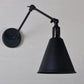 Frendorf | Cone Eettafel Wandlamp Antiek Stijlvol Smeedijzer 1 Hoofd Zwart/Wit Wandmontage Licht