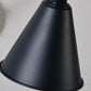 Frendorf | Cone Eettafel Wandlamp Antiek Stijlvol Smeedijzer 1 Hoofd Zwart/Wit Wandmontage Licht